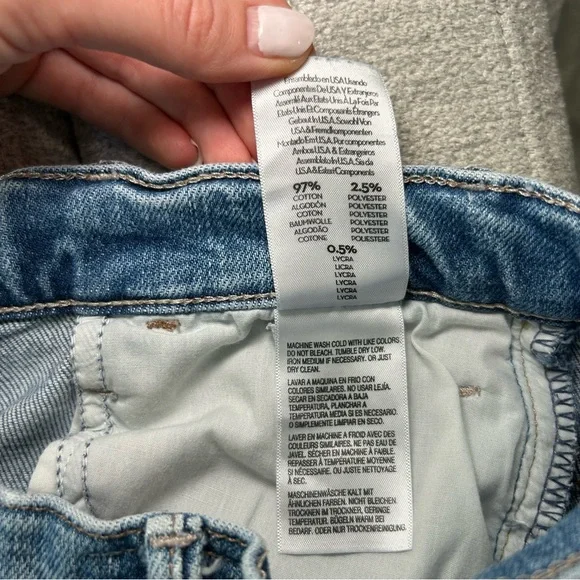 MOTHER The Hustler Roller Ankle Jeans in High On The Hog Size 26